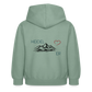 KINDER PREMIUM HOODIE - HEIDEL(BERG)ER TRANSPARENT - Graugrün