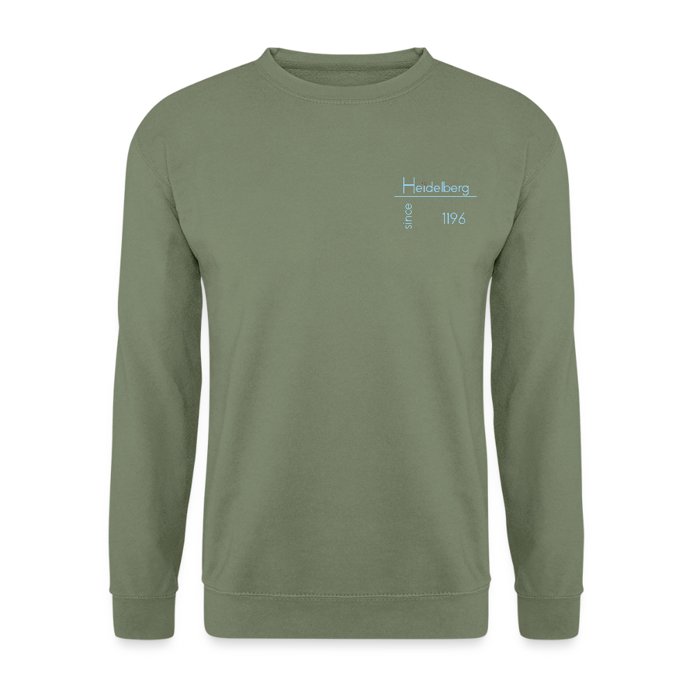 UNISEX SWEATSHIRT  - HEIDELBERG SINCE DARK - Armeegrün