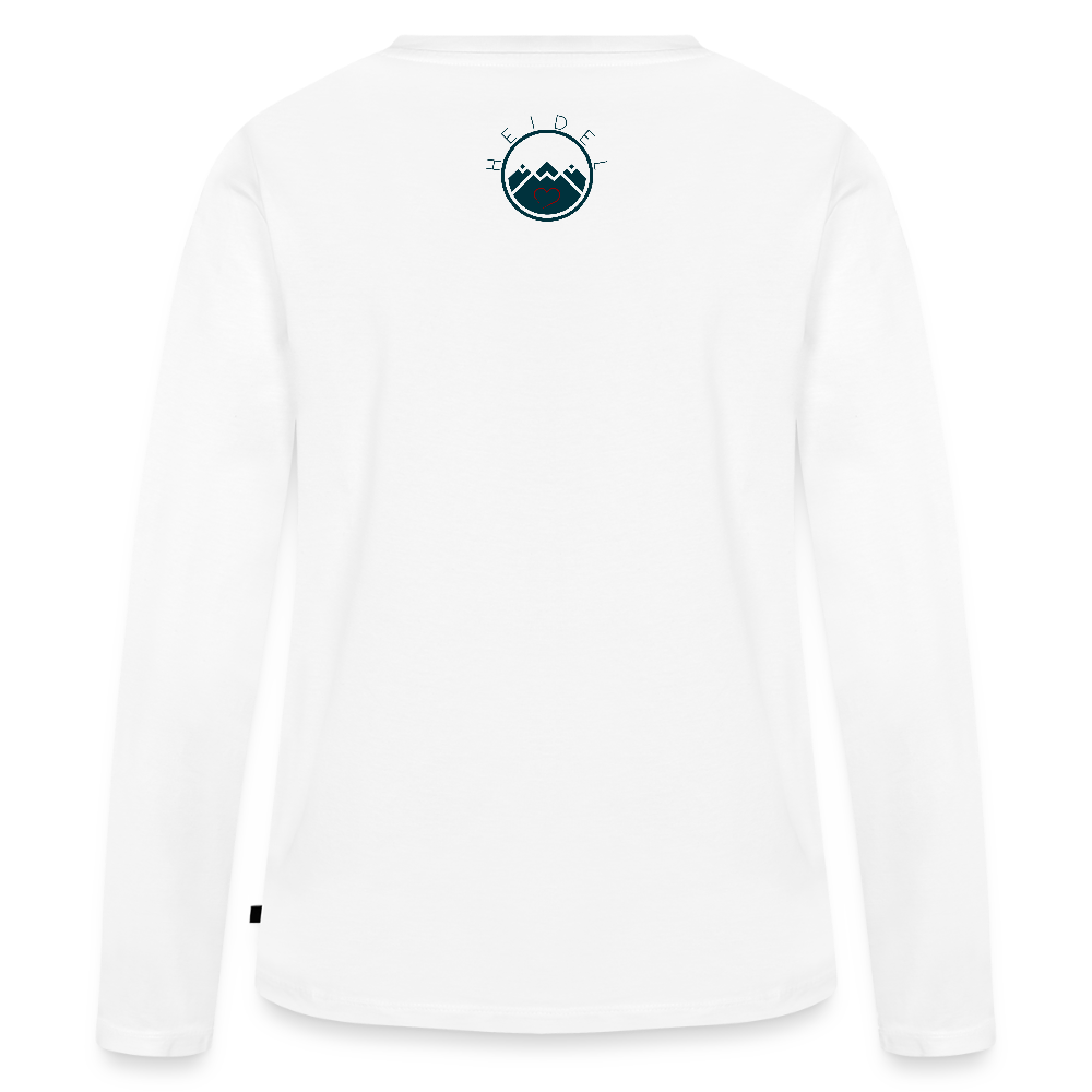 DAMEN ORGANIC LANGARM-SHIRT - ALLA GUT TRANSPARENT - Weiß