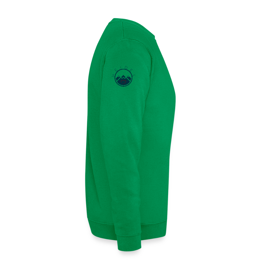 UNISEX SWEATSHIRT  - ALTE BRÜCKE HEIDELBERG TRANSPARENT - Kelly Green