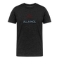 HERREN ORGANIC SHIRT - ALLA MOL DARK - Anthrazit