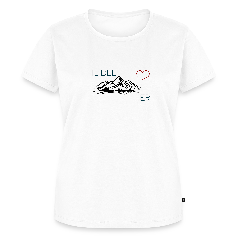 DAMEN ORGANIC SHIRT - HEIDEL(BERG)ER TRANSPARENT - Weiß