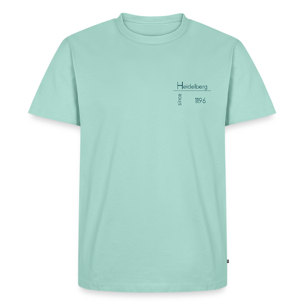 HERREN ORGANIC SHIRT - HEIDELBERG SINCE TRANSPARENT - Mint 