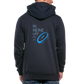UNISEX HOODIE SCHALKRAGEN - IN NEINE UFF DA ZEIL RUGBY DARK - Navy