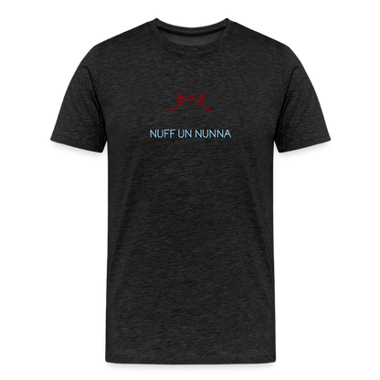 HERREN ORGANIC SHIRT - NUFF UN NUNNA DARK - Anthrazit