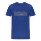 HERREN ORGANIC SHIRT - HEIDELBERGER SCHLOSS DAHÄM DARK - Königsblau