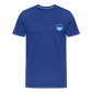HERREN ORGANIC SHIRT - HEIDELBERGER SCHLOSS (DESIGN HINTEN) DARK - Königsblau