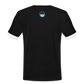 HERREN KONTRAST SHIRT - ALLA MOL DARK - Schwarz/Weiß