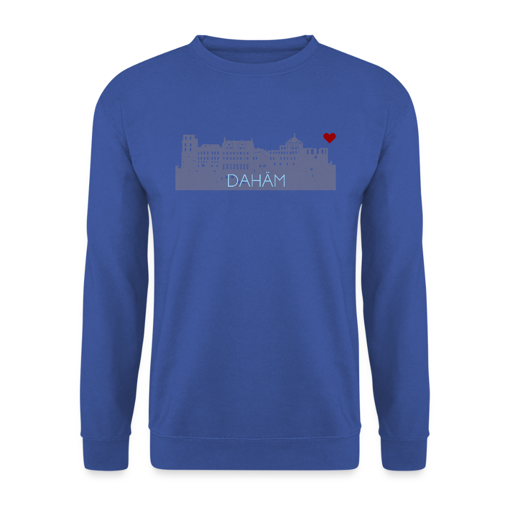 UNISEX SWEATSHIRT - HEIDELBERGER SCHLOSS DAHÄM DARK - Royalblau