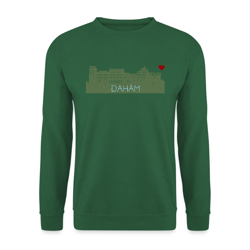 UNISEX SWEATSHIRT - HEIDELBERGER SCHLOSS DAHÄM DARK - Grün