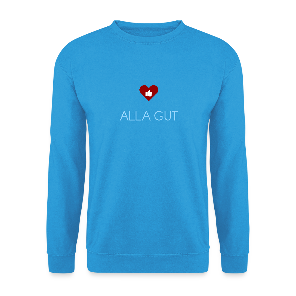 UNISEX SWEATSHIRT - ALLA GUT DARK - Meeresblau
