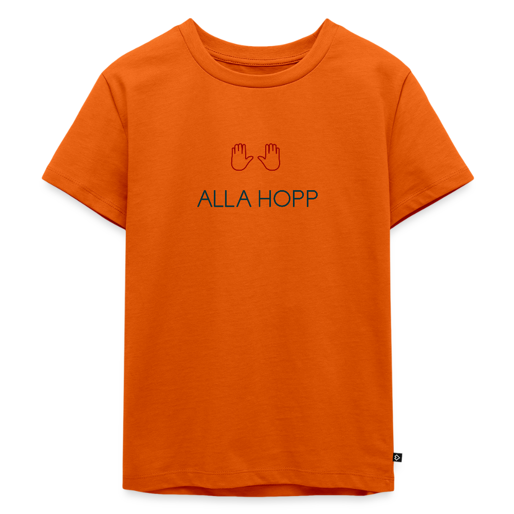 KINDER PREMIUM SHIRT - ALLA HOPP TRANSPARENT - Orange 