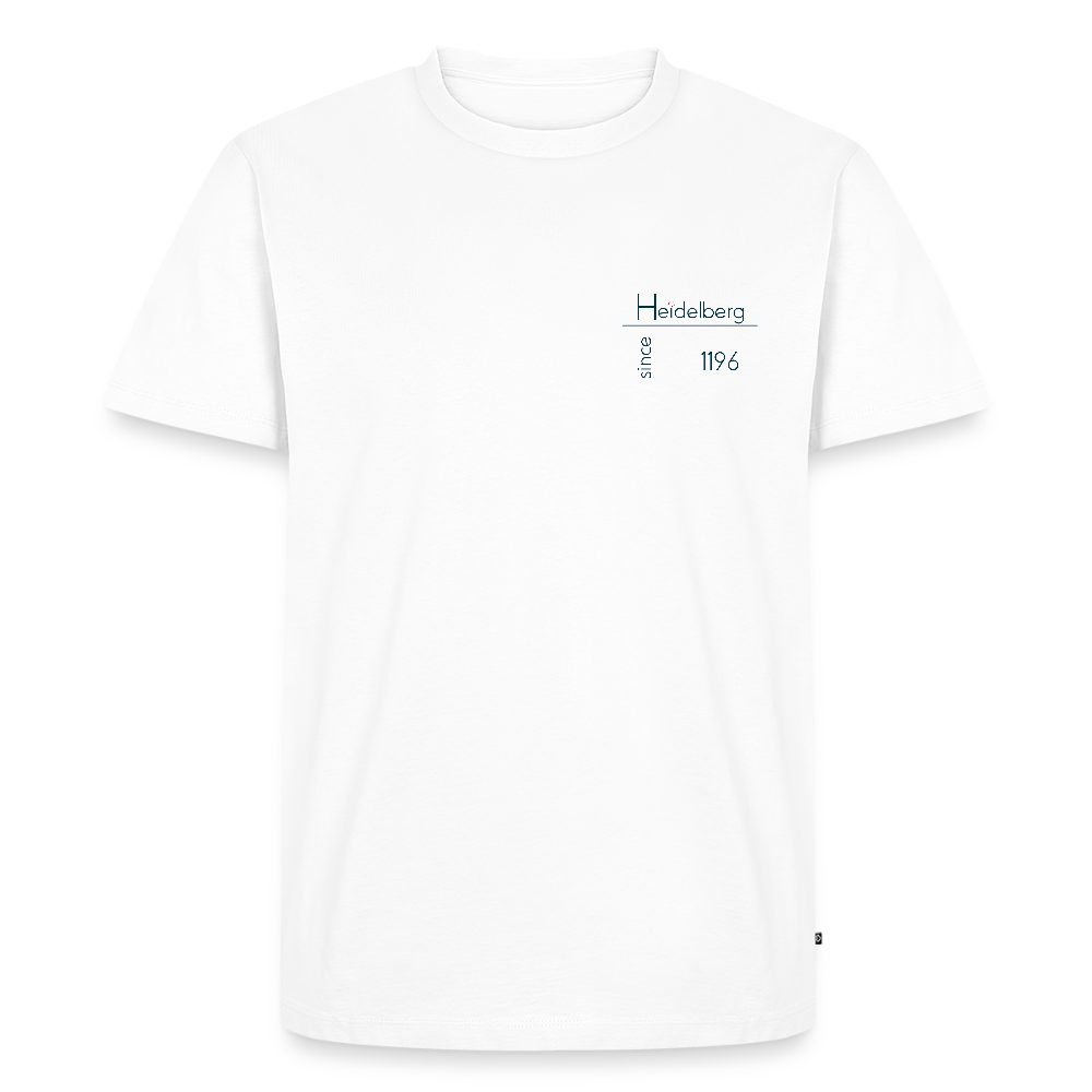 HERREN ORGANIC SHIRT - HEIDELBERG SINCE TRANSPARENT - Weiß