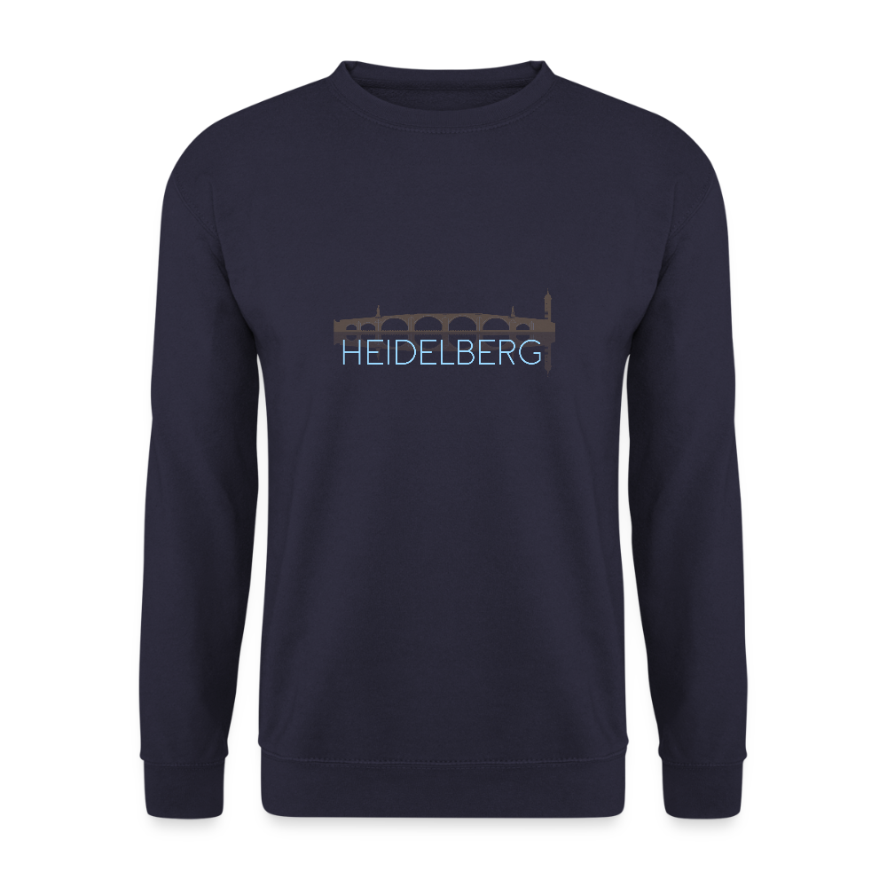 UNISEX SWEATSHIRT  - ALTE BRÜCKE HEIDELBERG DARK - Navy