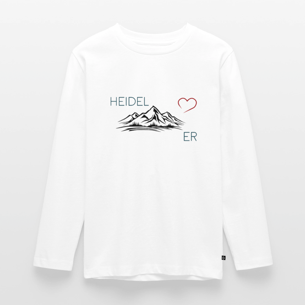 TEENAGER PREMIUM LANGARM-SHIRT - HEIDEL(BERG)ER TRANSPARENT - Weiß