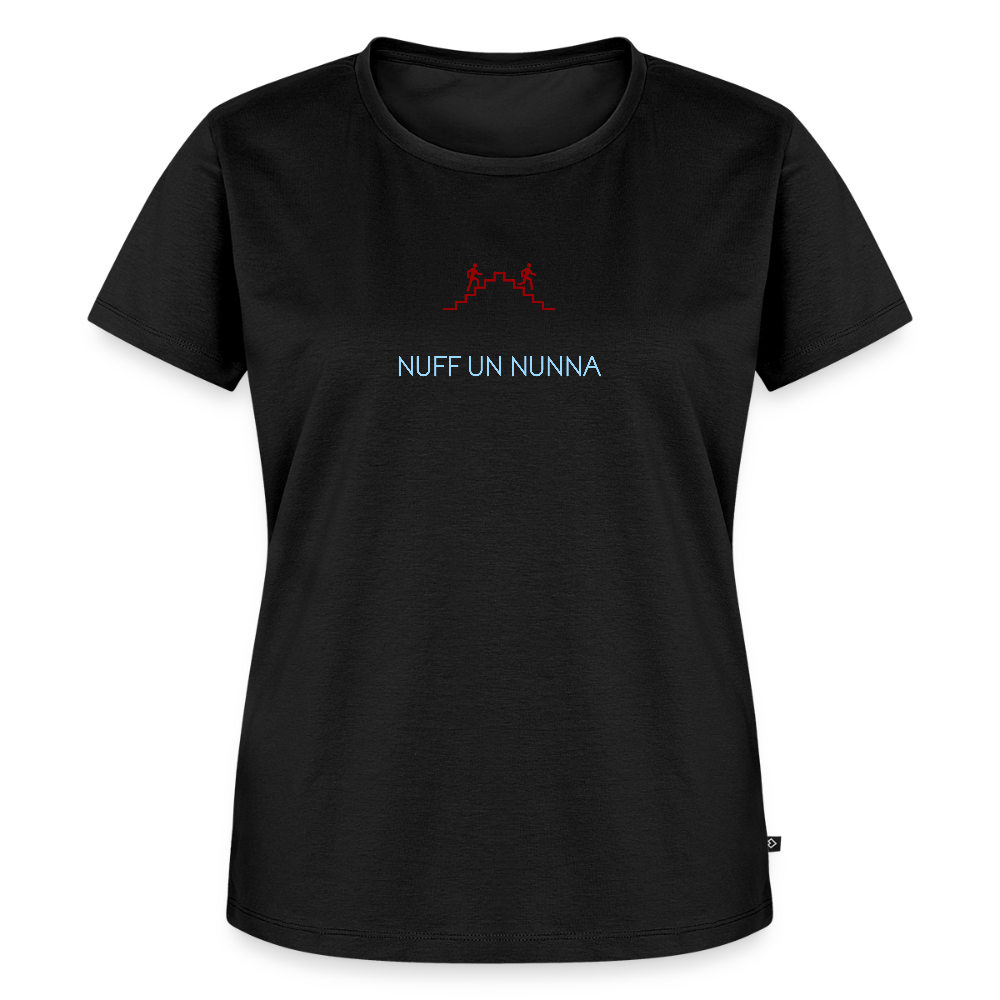 DAMEN ORGANIC SHIRT - NUFF UN NUNNA DARK - Schwarz