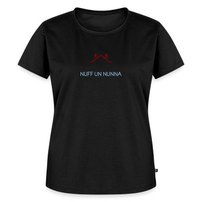 DAMEN ORGANIC SHIRT - NUFF UN NUNNA DARK - Schwarz