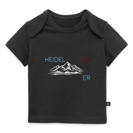 BABY ORGANIC SHIRT - HEIDEL(BERG)ER DARK - Schwarz