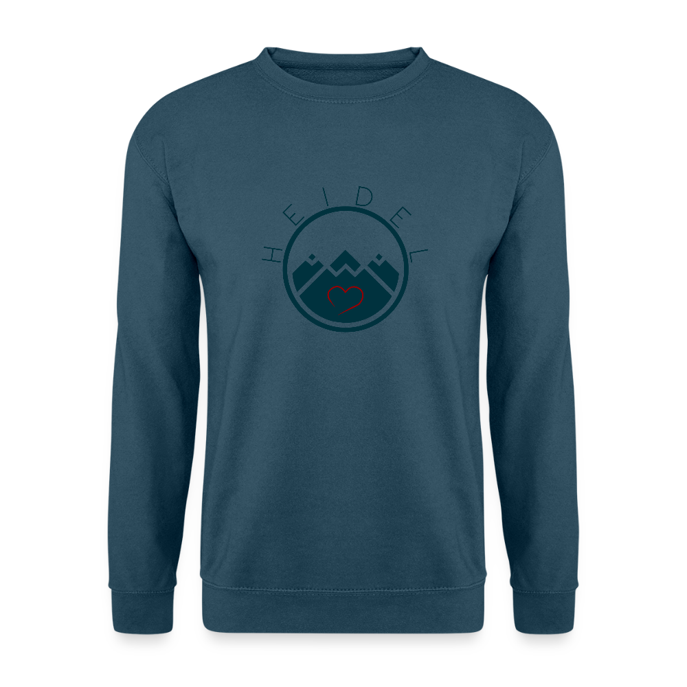 UNISEX SWEATSHIRT - HEIDELSTORE TRANSPARENT - Indigoblau