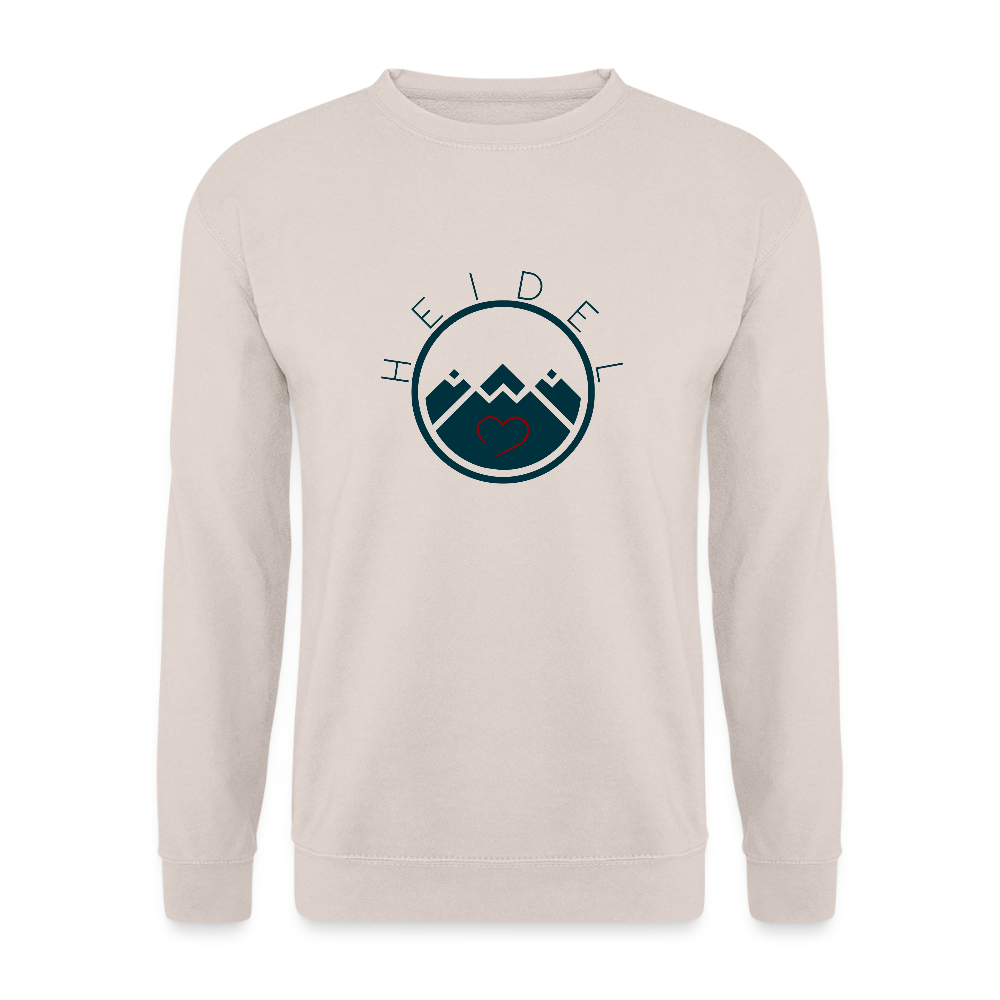 UNISEX SWEATSHIRT - HEIDELSTORE TRANSPARENT - Sand