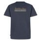 HERREN ORGANIC SHIRT - HEIDELBERGER SCHLOSS (DESIGN HINTEN) DARK - Jeansblau 