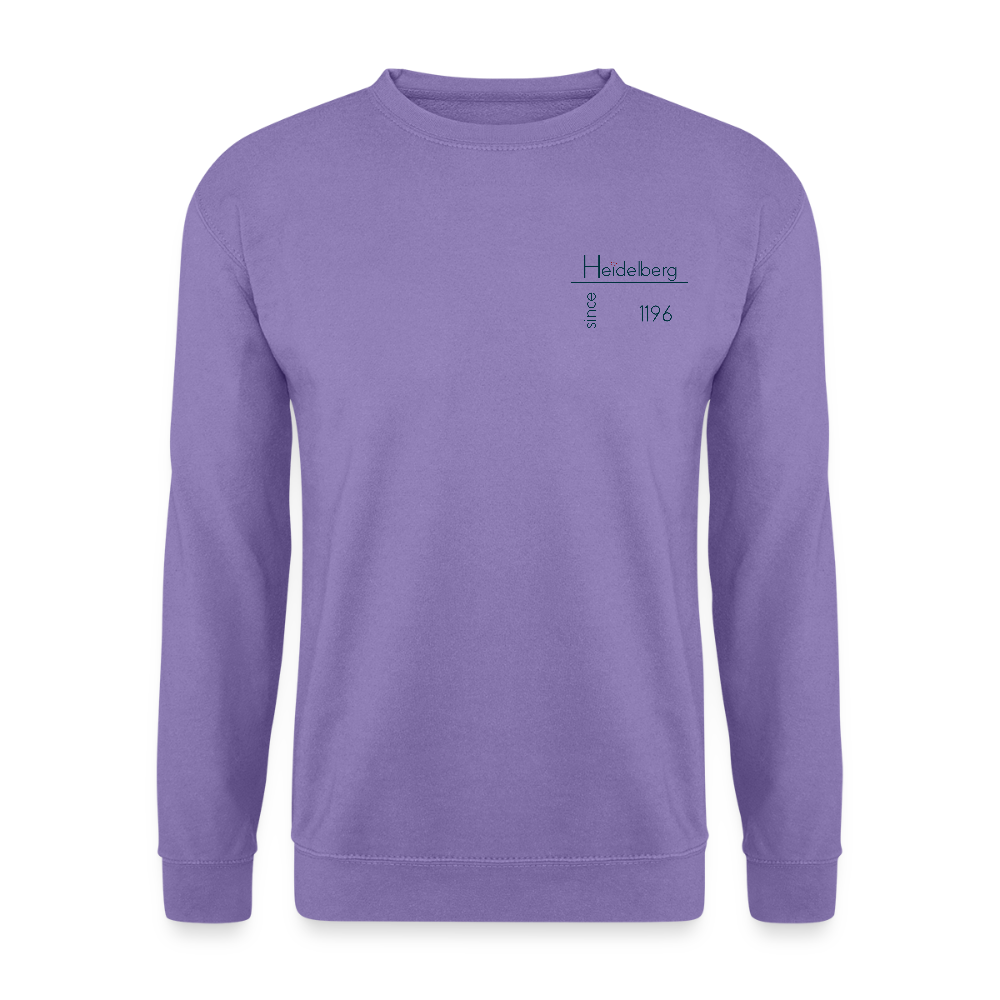 UNISEX SWEATSHIRT  - HEIDELBERG SINCE TRANSPARENT - Lavendel