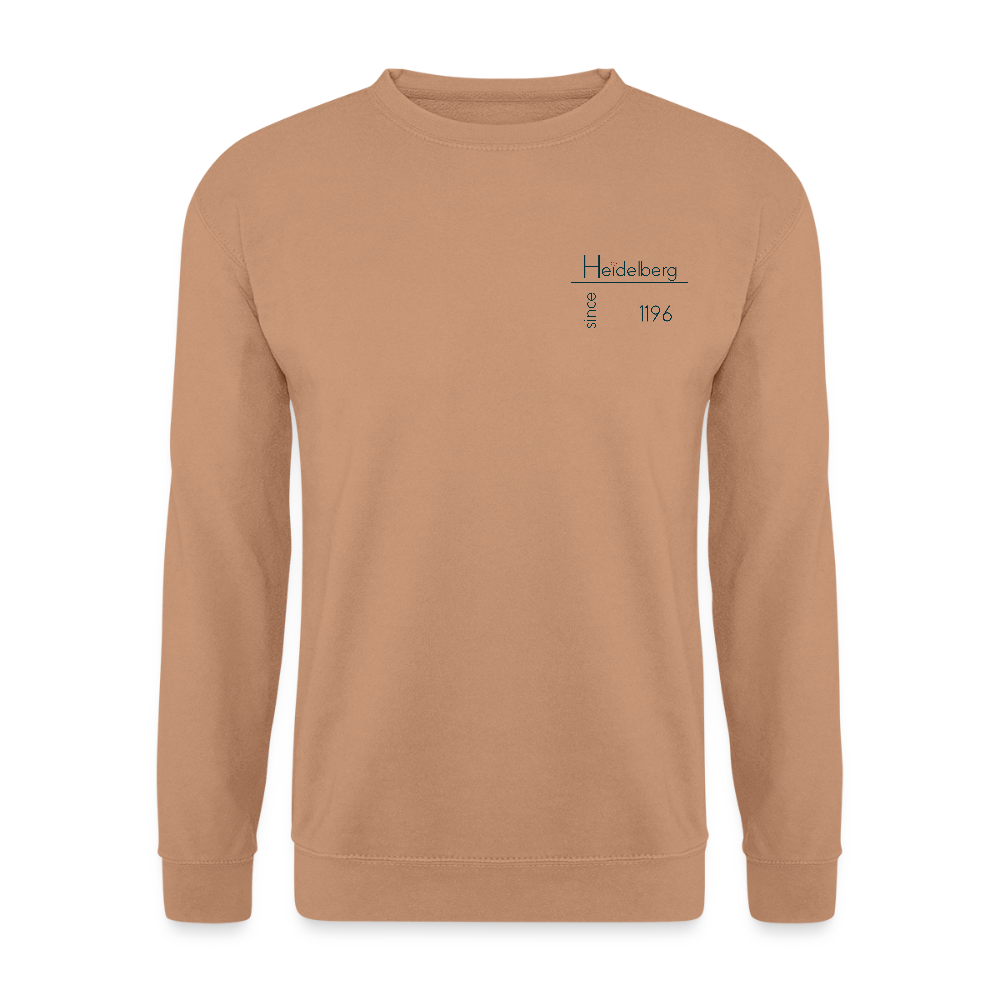 UNISEX SWEATSHIRT  - HEIDELBERG SINCE TRANSPARENT - Mocca