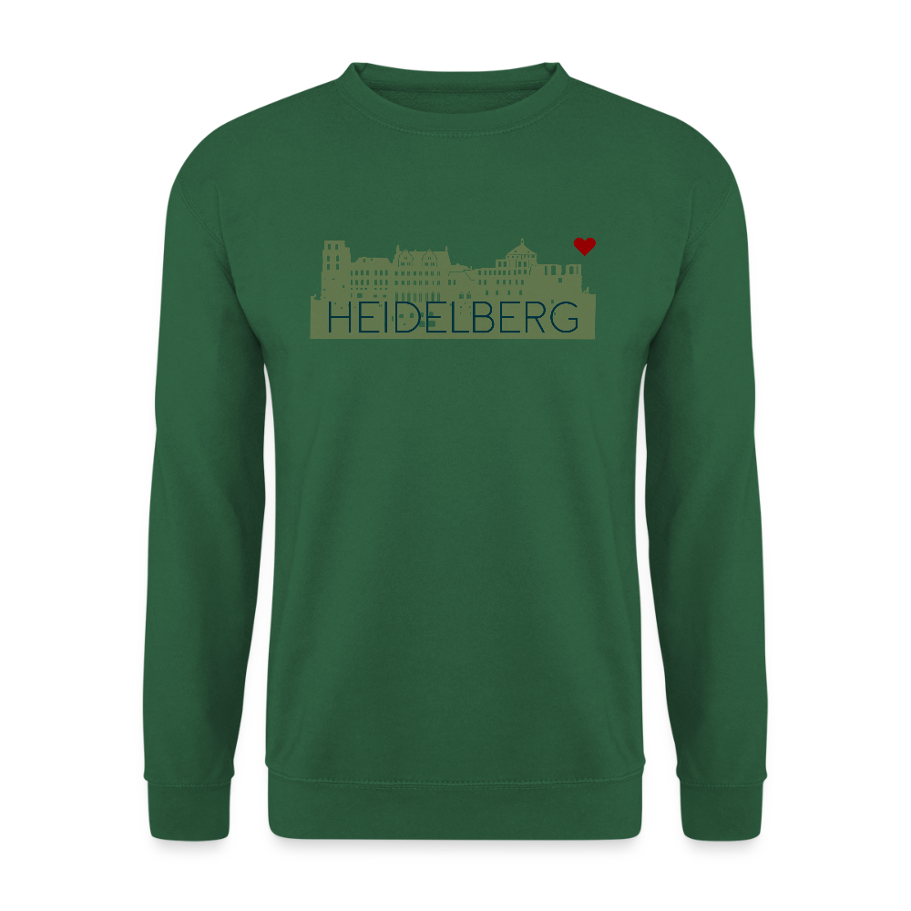 UNISEX SWEATSHIRT - HEIDELBERGER SCHLOSS TRANSPARENT - Grün