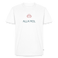 HERREN ORGANIC SHIRT - ALLA MOL TRANSPARENT - Weiß