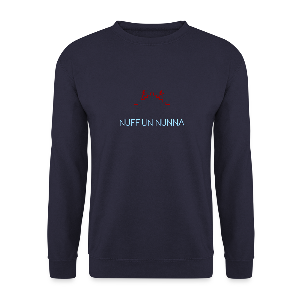 UNISEX SWEATSHIRT - NUFF UN NUNNA DARK - Navy