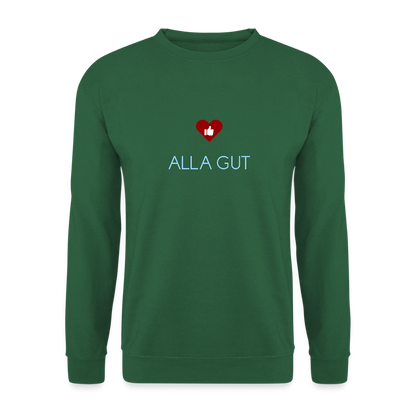 UNISEX SWEATSHIRT - ALLA GUT DARK - Grün