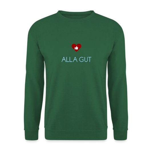 UNISEX SWEATSHIRT - ALLA GUT DARK - Grün