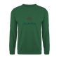 UNISEX SWEATSHIRT - ALLA MOL BIER TRANSPARENT - Grün