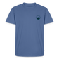 HERREN ORGANIC SHIRT - HEIDELBERGER SCHLOSS (DESIGN HINTEN) TRANSPARENT - Taubenblau