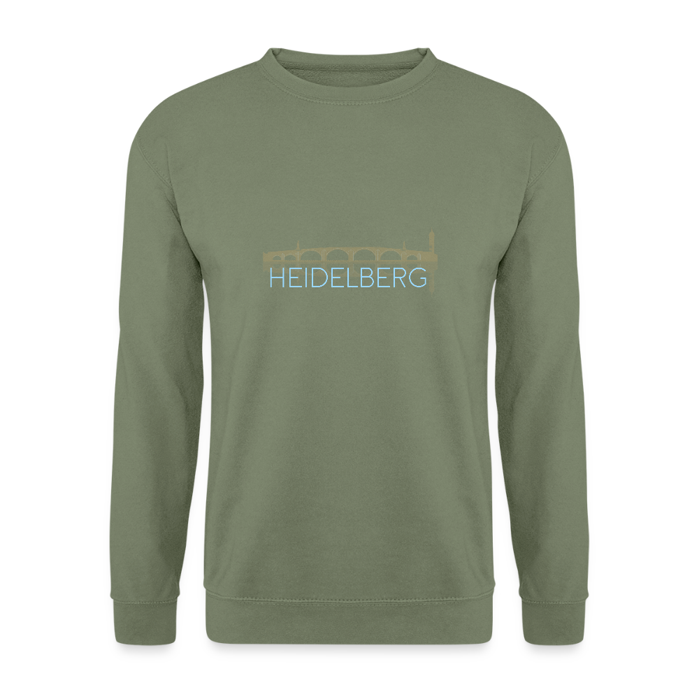 UNISEX SWEATSHIRT  - ALTE BRÜCKE HEIDELBERG DARK - Armeegrün