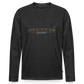 HERREN ORGANIC LANGARM-SHIRT - ALTE BRÜCKE DAHÄM DARK - Anthrazit meliert