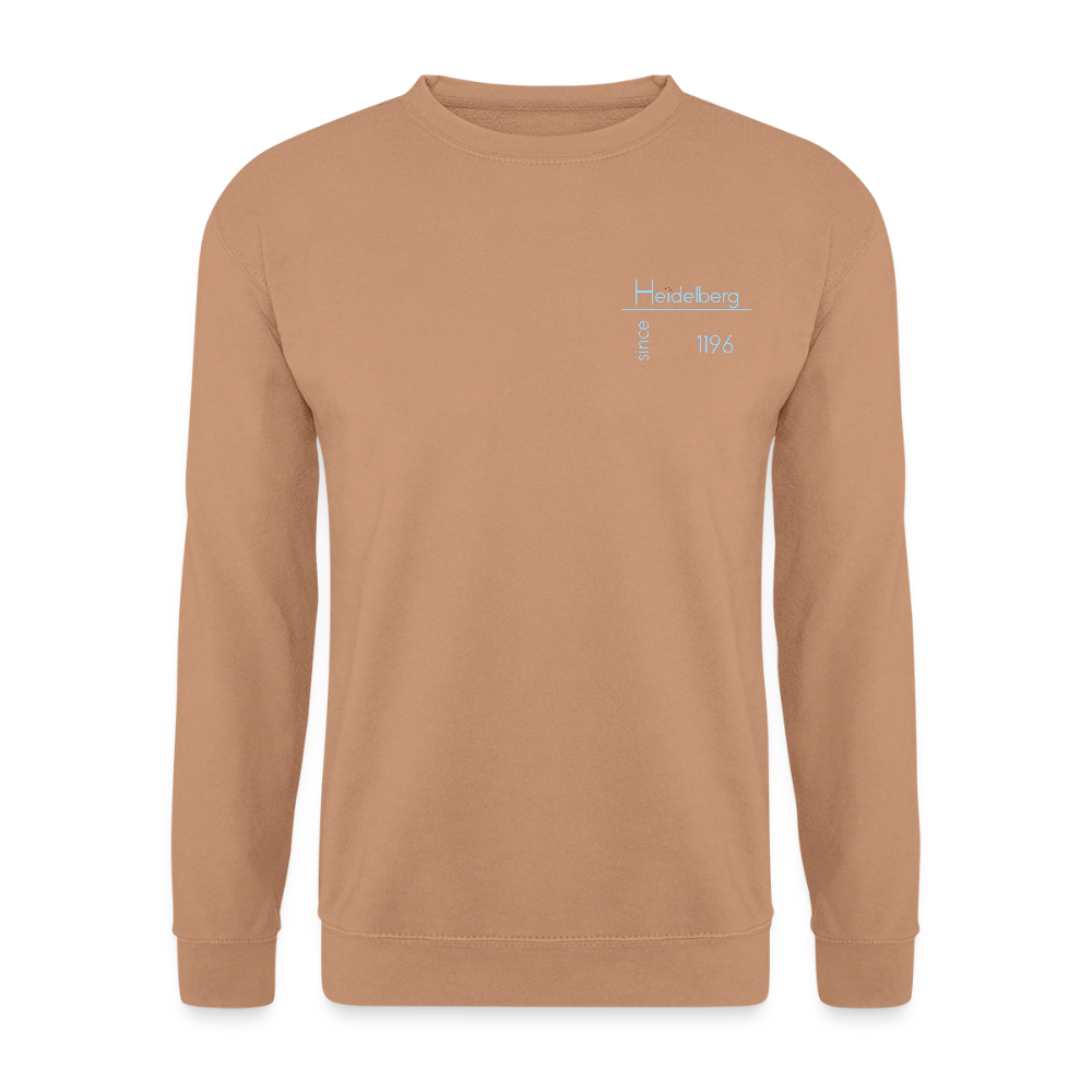UNISEX SWEATSHIRT  - HEIDELBERG SINCE DARK - Mocca