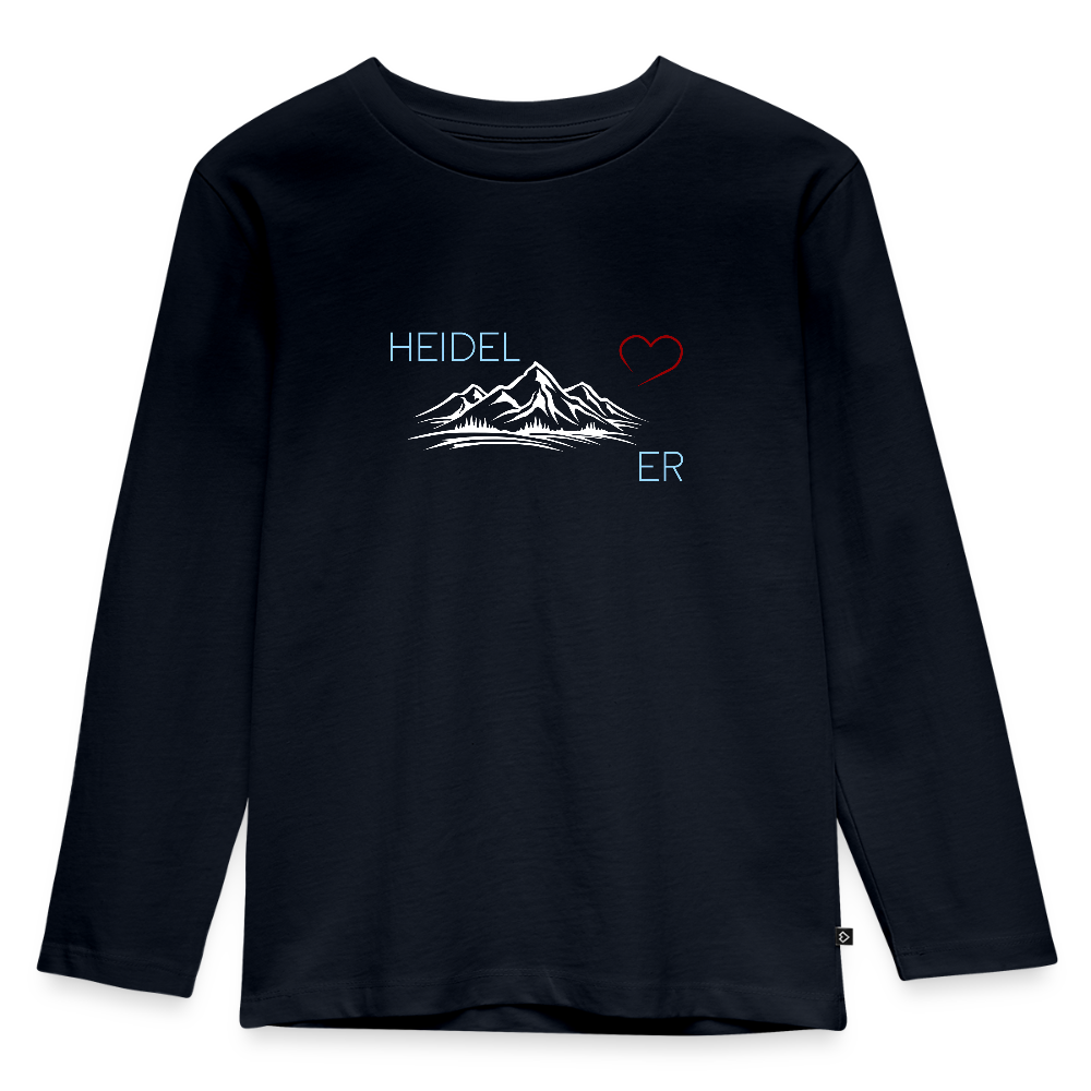 KINDER PREMIUM LANGARM-SHIRT - HEIDEL(BERG)ER DARK - Navy