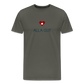 HERREN ORGANIC SHIRT - ALLA GUT TRANSPARENT - Asphalt