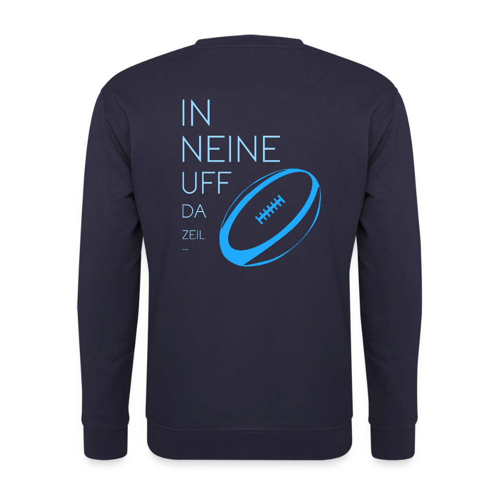 UNISEX SWEATSHIRT - IN NEINE UFF DA ZEIL RUGBY DARK - Navy