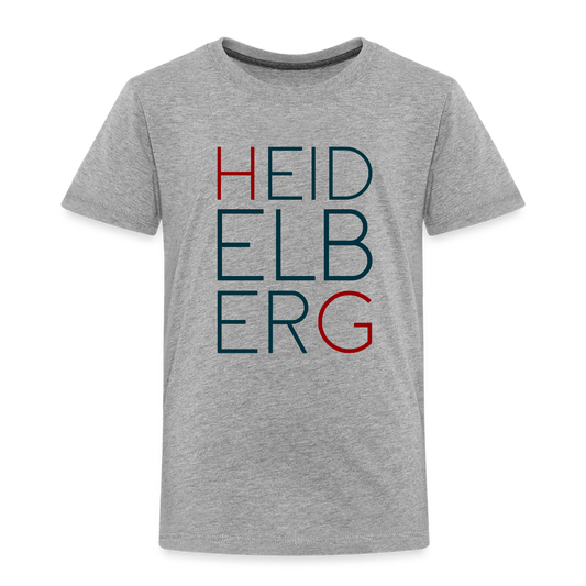 KINDER PREMIUM SHIRT - HEIDELBERG TRANSPARENT - Grau meliert