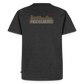 HERREN ORGANIC SHIRT - HEIDELBERGER SCHLOSS (DESIGN HINTEN) DARK - Anthrazit meliert