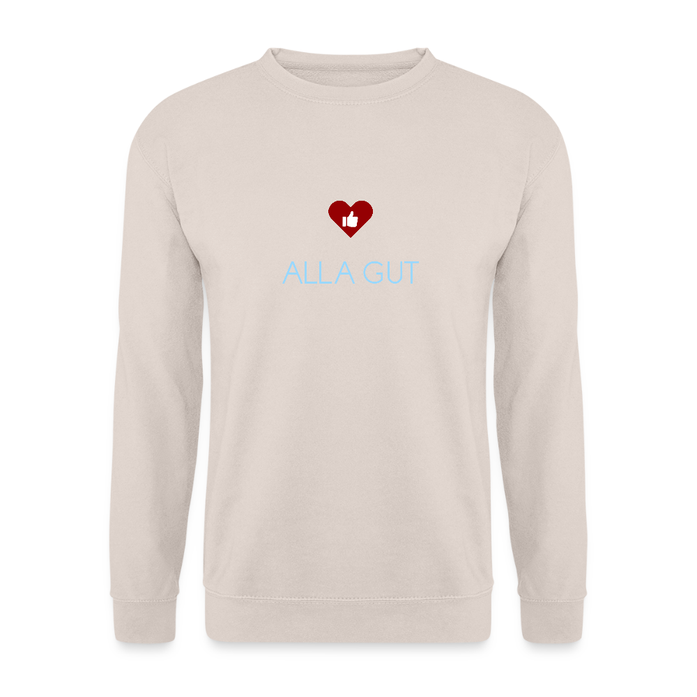 UNISEX SWEATSHIRT - ALLA GUT DARK - Sand