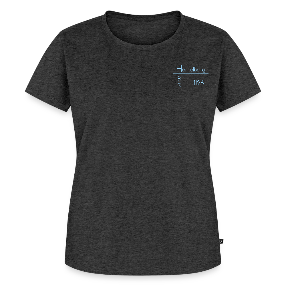 DAMEN ORGANIC SHIRT - HEIDELBERG SINCE DARK - Anthrazit meliert