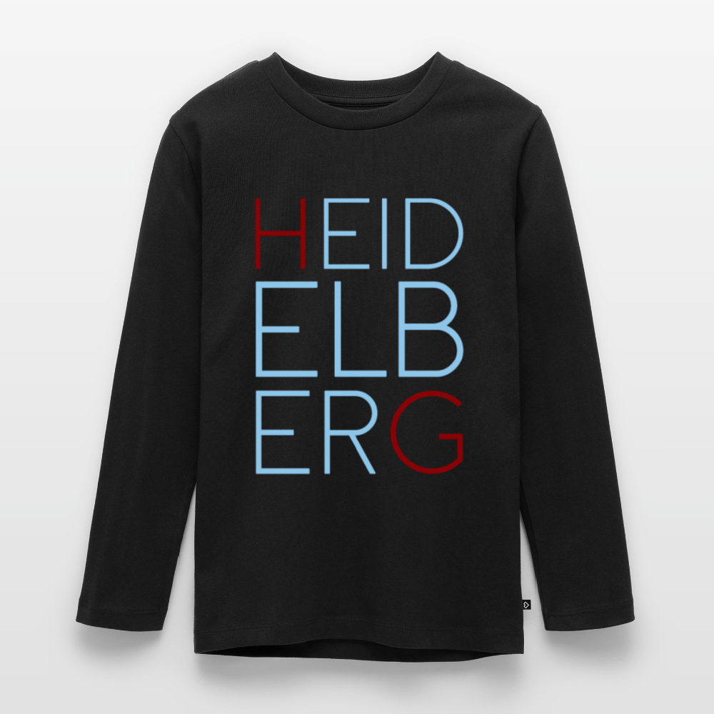 TEENAGER PREMIUM LANGARM-SHIRT - HEIDELBERG DARK - Schwarz