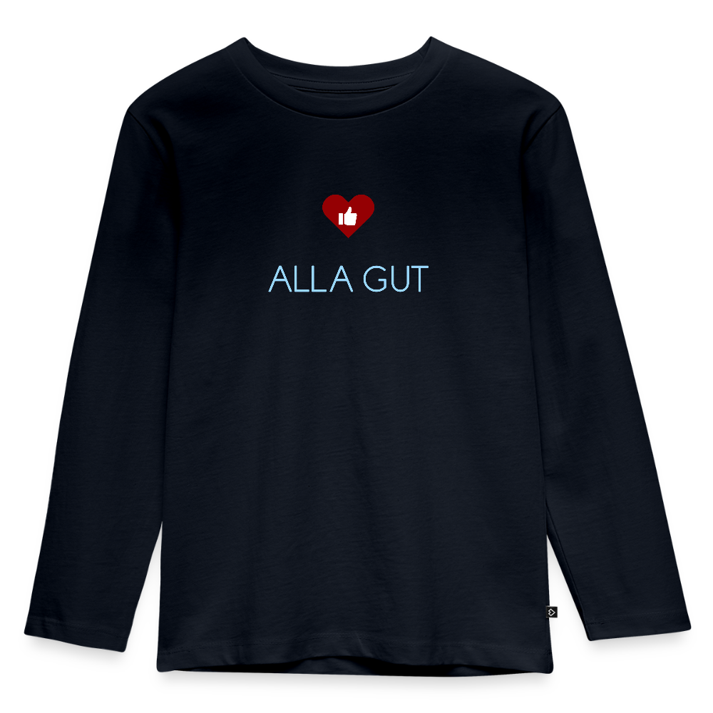KINDER PREMIUM LANGARM SHIRT - ALLA GUT DARK - Navy