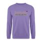 UNISEX SWEATSHIRT - HEIDELBERGER SCHLOSS TRANSPARENT - Lavendel