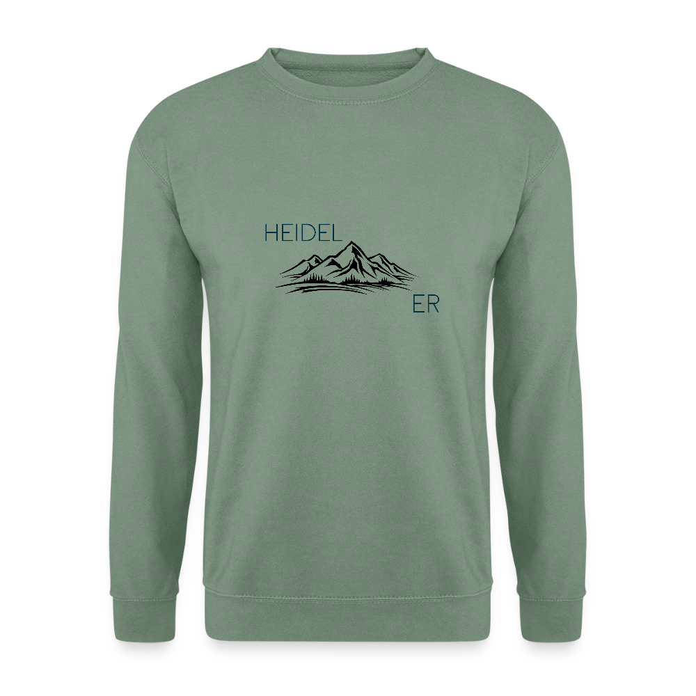 UNISEX SWEATSHIRT - HEIDEL(BERG)ER TRANSPARENT - Graugrün
