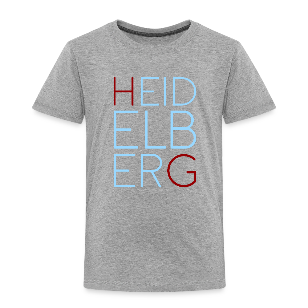 KINDER PREMIUM SHIRT - HEIDELBERG DARK - Grau meliert