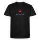 HERREN ORGANIC SHIRT - ALLA GUT DARK - Schwarz